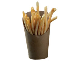 بطاطس رفيعة